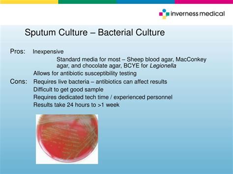 Sputum Culture, Bacterial .